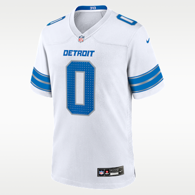 Aidan Hutchinson Detroit Lions Men's Nike NFL Game Football Jersey
